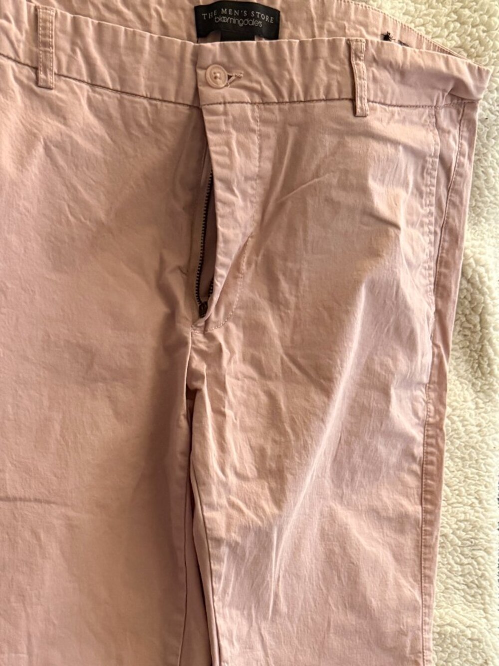 The Men's Store at Bloomingdale's Chino Pants — Blush Pink — 34x30